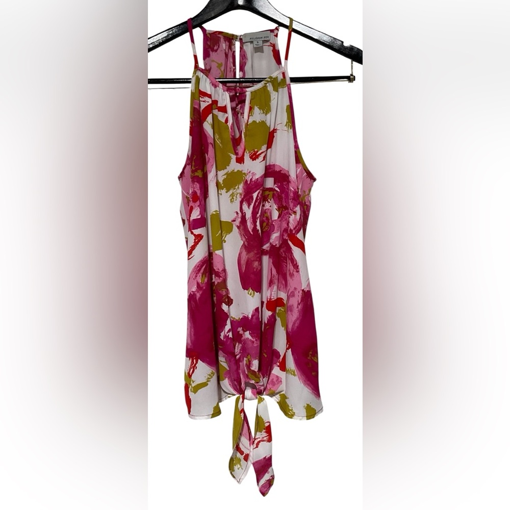 Allison Joy Floral Sleeveless Blouse In Women’s Size S